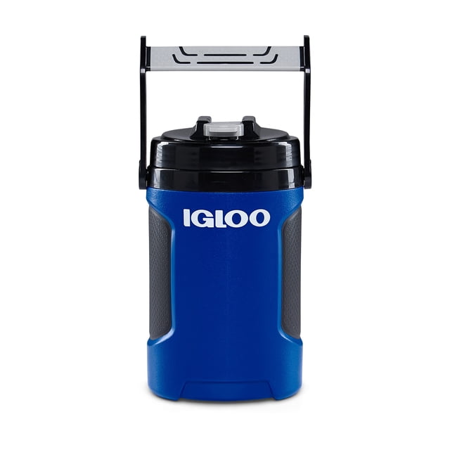 Cooler Igloo Igloo Ice Chest, 2.0 galones, plástico azul/negro