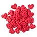 thumbnail image 3 of Buttons Galore Petits Boutons-Cœur Rouge GBTB-1826, 3 of 4