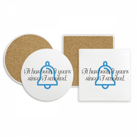

Perseverance Prohibiting Smoking Time Coaster Cup Mug Holder Absorbent Stone Cork Base Set