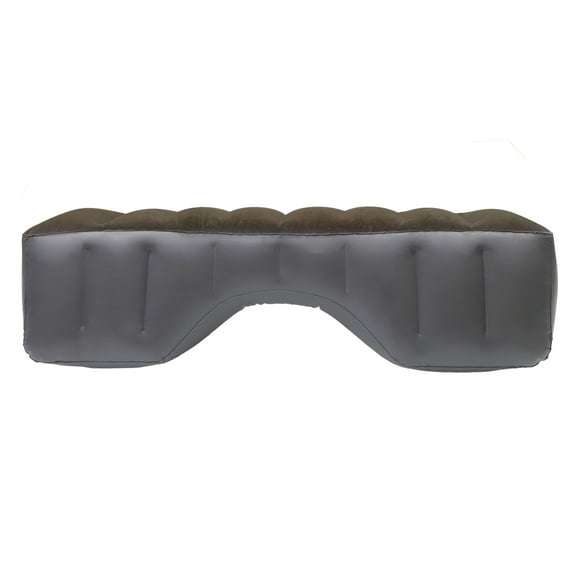 Unique Bargains Car Mattress Sleeping Mat Comfortable Rear Seat Air Bed Gap Pad for Napping Travel Deep Brown Gray