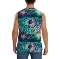 thumbnail image 4 of Disketp Watercolor Mandala Sleeveless Tshirts For Men, Muscle Shirts For Men Dry Fit Tank Top-Xx-Large, 4 of 8