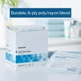 thumbnail image 2 of McKesson Split Sponges, Sterile, I.V. and Tracheostomy Dressings, Polyester and Rayon Blend, 6-Ply, 4 in. x 4 in., 2 per Pack, 25 Packs, 50 Total, 2 of 10
