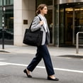 thumbnail image 5 of Lightweight Nylon Tote Bag for Women, Large Capacity Water-Repellent Shoulder Bag for Work, Commute, 5 of 7