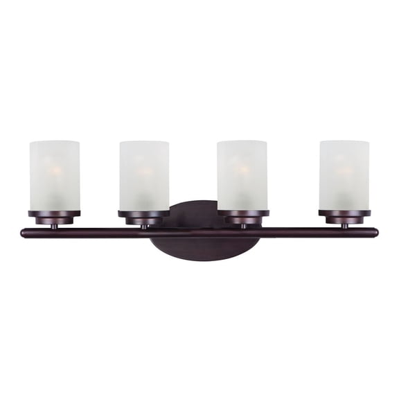 Maxim Lighting - Four Light Bath Vanity - Corona-4 Light Contemporary Bath