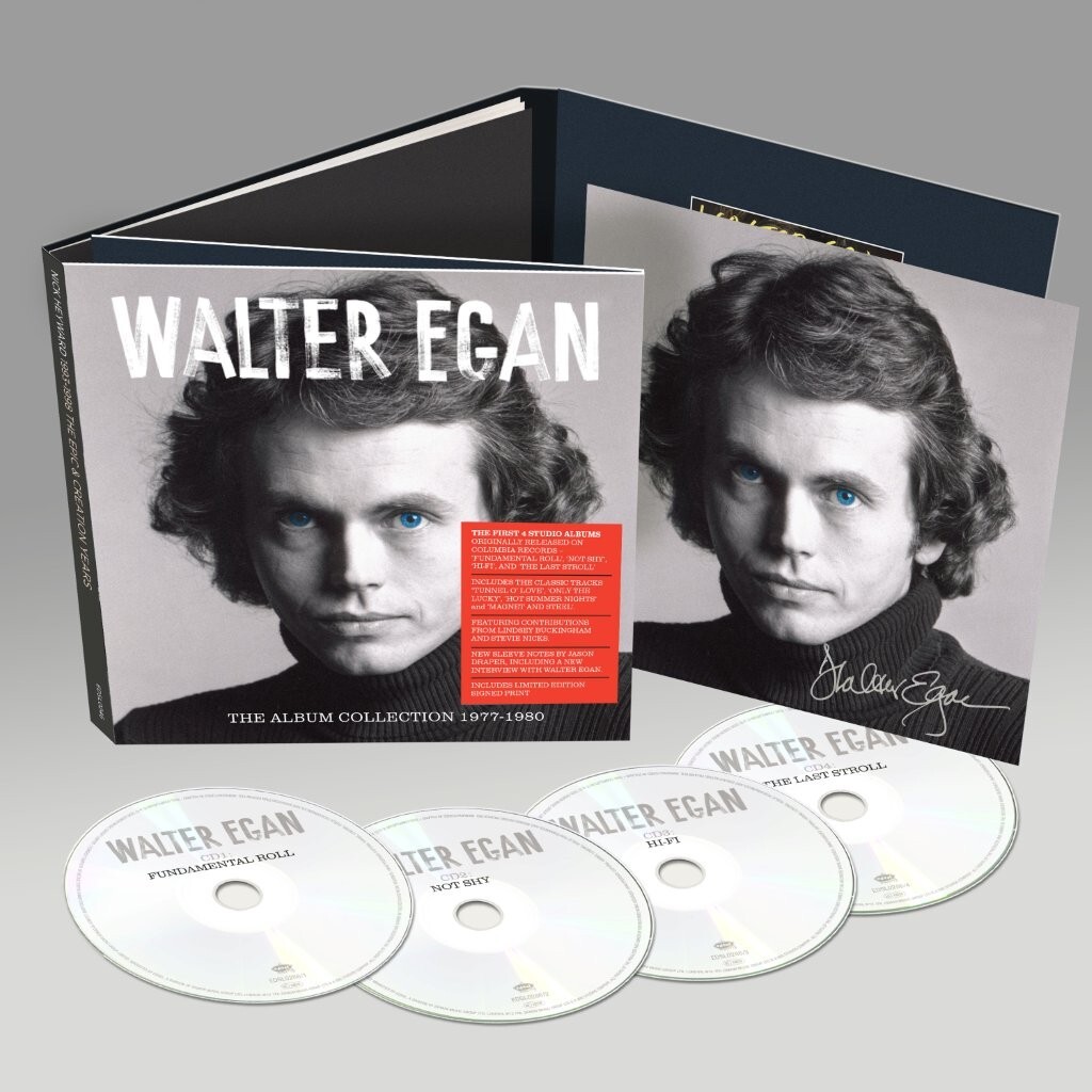 Walter Egan - Albums Collection 1977-1980 - Limited Deluxe Packaging with Signed Print - Music & Performance - CD
