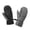Grey, variant on Fgnfyis Snow Gloves for Women Winter Outdoor Skiing Finger Thickened Zipper Warm Protective Gloves Black XL