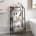 thumbnail image 3 of IDEALHOUSE 3-Tier Bathroom Ladder Shelf, Bathroom Organizers and Storage, Freestanding Ladder Shelf for Bathroom Living Room Balcony Kitchen, 3 of 7