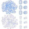 thumbnail image 1 of 80 Pcs 2 Colors Kitchen Sink Rack Feets PVC Protective Sink Feets Plastic Sink Protector with Bumpers Sink Replacement Feet for Kitchen Sink Grid, 1 of 6