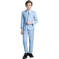 thumbnail image 2 of Lycody Boy's Formal Suit Set Slim Fit Kids Tuxedo Suits for Wedding Teen Toddler Boy Dress Suit Outfit, 2 of 6