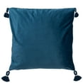 thumbnail image 4 of SAFAVIEH Darlia Palm Leaves Pillow, 18" x 18", Dark Blue/Gold, 4 of 4