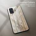 thumbnail image 1 of Tempered Glass Case Wood Grain Anti-Scratch Soft TPU Bumper Shockproof Cover for SAMSUNG Galaxy S20 PLUS (Gray-Brown), 1 of 7
