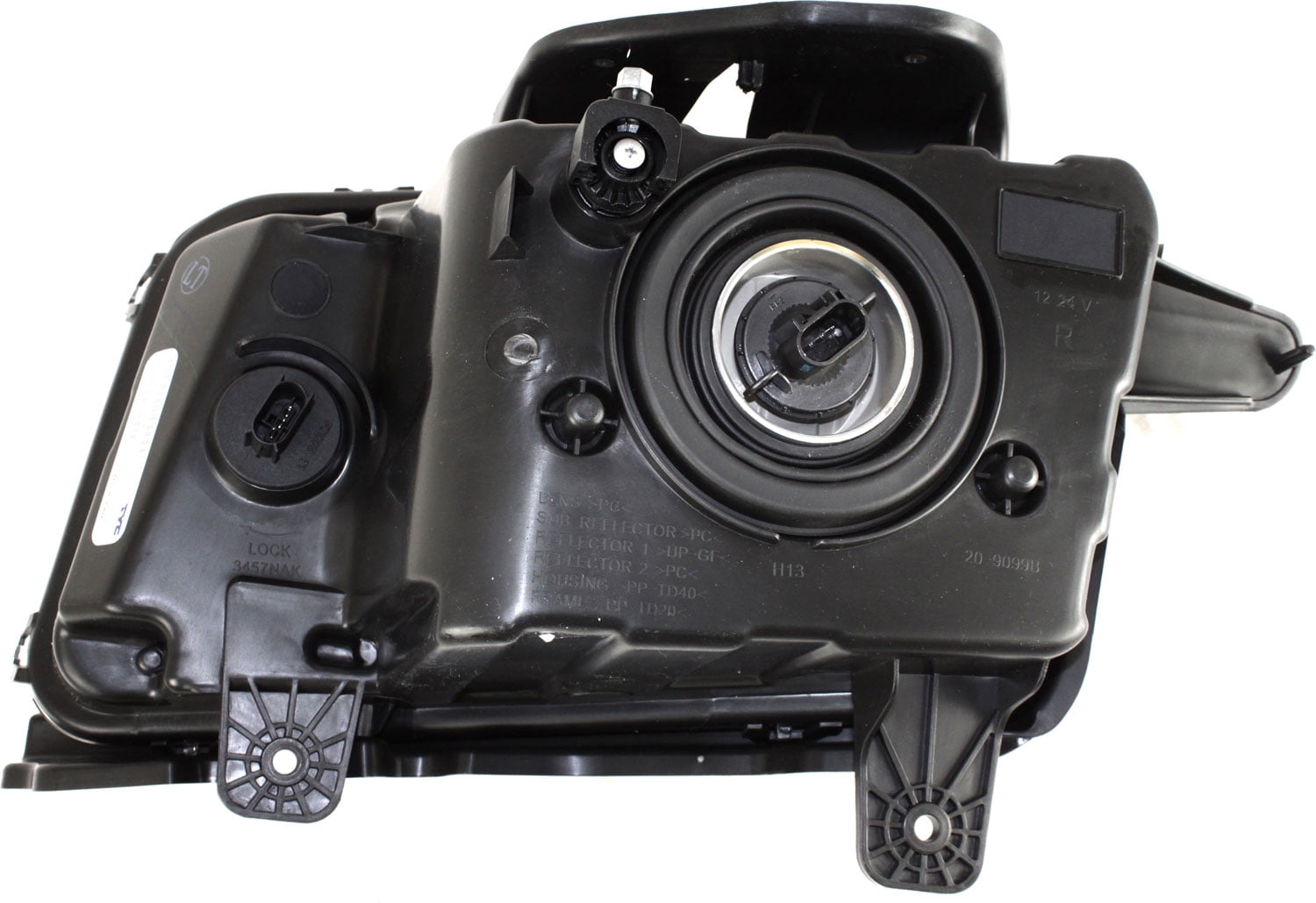 Headlight Compatible With 2010-2013 Chevrolet Camaro Right Passenger Halogen With bulb(s)