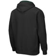 thumbnail image 3 of Men's Colosseum Black Miami Hurricanes Arch & Logo 3.0 Full-Zip Hoodie, 3 of 3