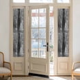 thumbnail image 2 of Gray Window Privacy Film, Retro Oil Painting Modern Abstract Art Aesthetics Static Cling UV Sun Blocking Heat Control Window Tint, Non-Adhesive One Way Windows Privacy Cover 17.7''x78.7'', 2 of 7