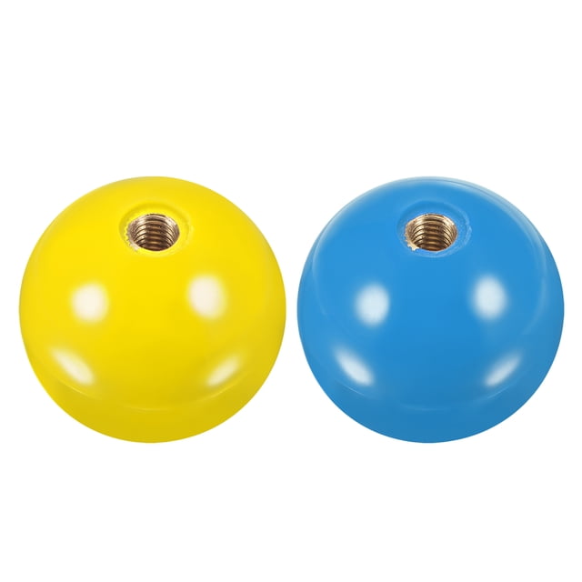 Unique Bargains Yellow/Blue Joystick Head Rocker Ball Top Handle Arcade Game Replacement
