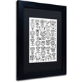 thumbnail image 2 of Trademark Fine Art "Birds And Flowers I" Canvas Art by Elizabeth Caldwell, Black Matte, Black Frame, 2 of 4