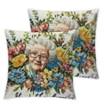 thumbnail image 2 of Awypu Grandma Pillow Covers Grandma Gifts from Grandchildren, Grandma Gifts for Mother's Day, Best Grandma Gifts, My Favorite People Call Me Grandma Pillow Covers 2pcs 20x20in, 2 of 6