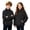 Black, variant on Girls Boys Quarter Zip Hoodie Kids Funnel Neck Pullover Sweatshirt Fuzzy Sweater Tops Lightweight Soft Comfort Fluffy Cozy Outwear with Kangaroo Pocke Pink 7-8 Years
