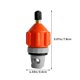 thumbnail image 2 of Adaptador de válvula de aire CHAO plástico naranja, 2 of 4