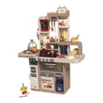 thumbnail image 3 of Juego de utensilios de cocina de simulación de cocina, accesorios de cocina para niños , Café 74 Uds., 3 of 8