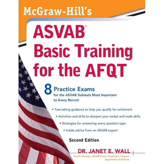 Pre-Owned McGraw-Hill's ASVAB Basic Training for the AFQT (Paperback) 0071632824 9780071632829