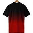 thumbnail image 3 of Camiseta De Manga Corta 3d Degradado De Moda Casual, 3 of 8