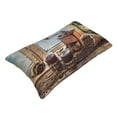 thumbnail image 3 of Kll Oil Lamp Coffee Beans Pillow Covers Envelope Closure,Super Soft And Cozy Fuzzy Fleece Pillow Case Cover 14"X20", 3 of 9