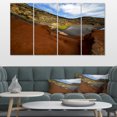 thumbnail image 1 of In El Golfo Lanzarote Spain Musk Pond - Impression sur Toile Seashore, 1 of 3