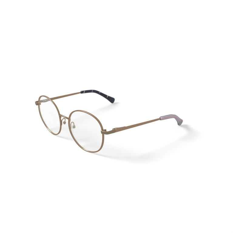 Nautica Youth NGO107 Prescription Eyeglasses with Case, Shiny Nude