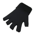 thumbnail image 1 of Therapy Glove, Multifunctional Adjustable Wrist Strap Finger Arthritis Compression Ice Glove Gel Wide Application Open Finger Design  For Home, 1 of 8