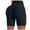 Black #729, variant on Bovemsi Women's Tummy Control Biker Shorts Wrinkled High Waist Hip Stretch Running Fitness Yoga Pants Workout Athletic Leggings