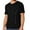 Black, variant on Afdoent T Shirts For Men Male Lightweight Ice Silk T Shirt Breathable Loose Fit Crew Neck Casual Top Summer Wear Soft Comfort Tee Shirts