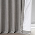 thumbnail image 6 of Signature Destination Slate Faux Linen Blackout Curtain (1 Panel), Destination Slate, 50W X 120L, 6 of 6
