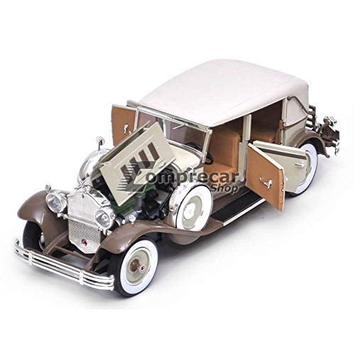 Signature Models 18103tan-coffee 1930 Packard Brewster Tan & Coffee Brown 1  by 18 Diecast Model Car