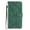 Green, variant on for iPhone 13 Case, Wallet Card Holder PU Leather Stand Flip Cases Wrist Strap Magnetic Closure Shockproof Protective Cover for iPhone 13, Black