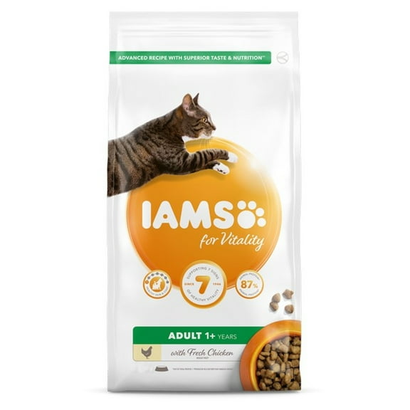 Iams Vitality Adult Cat Chicken Cat Food 800g