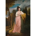 thumbnail image 2 of George Romney 14x18 Gold Ornate Wood Frame and Double Matted Museum Art Print Titled - Portrait of Lady Elizabeth Capell, Lady Monson, 2 of 4