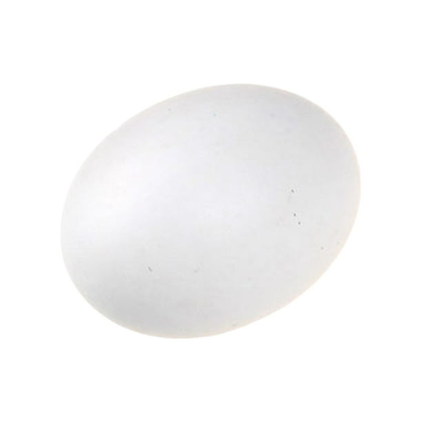 Huevos de Pascua tallados en madera sin terminar, accesorios fotográficos, material didáctico, juegos de cocina Blanco