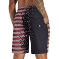 thumbnail image 3 of AEXTO Men's Swim Trunks 9" Quick Dry Bathing Suit Big & Tall Beach Swimsuits, 3 of 7