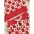 thumbnail image 5 of Toddler Baby Boy Christmas Outfit Long Sleeve Christmas Tree Print Sweatshirt Pants Sets Xmas Holiday Clothes, 5 of 7