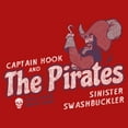 thumbnail image 2 of Boy's Peter Pan Captain Hook And The Pirates Graphic T-Shirt, 2 of 4