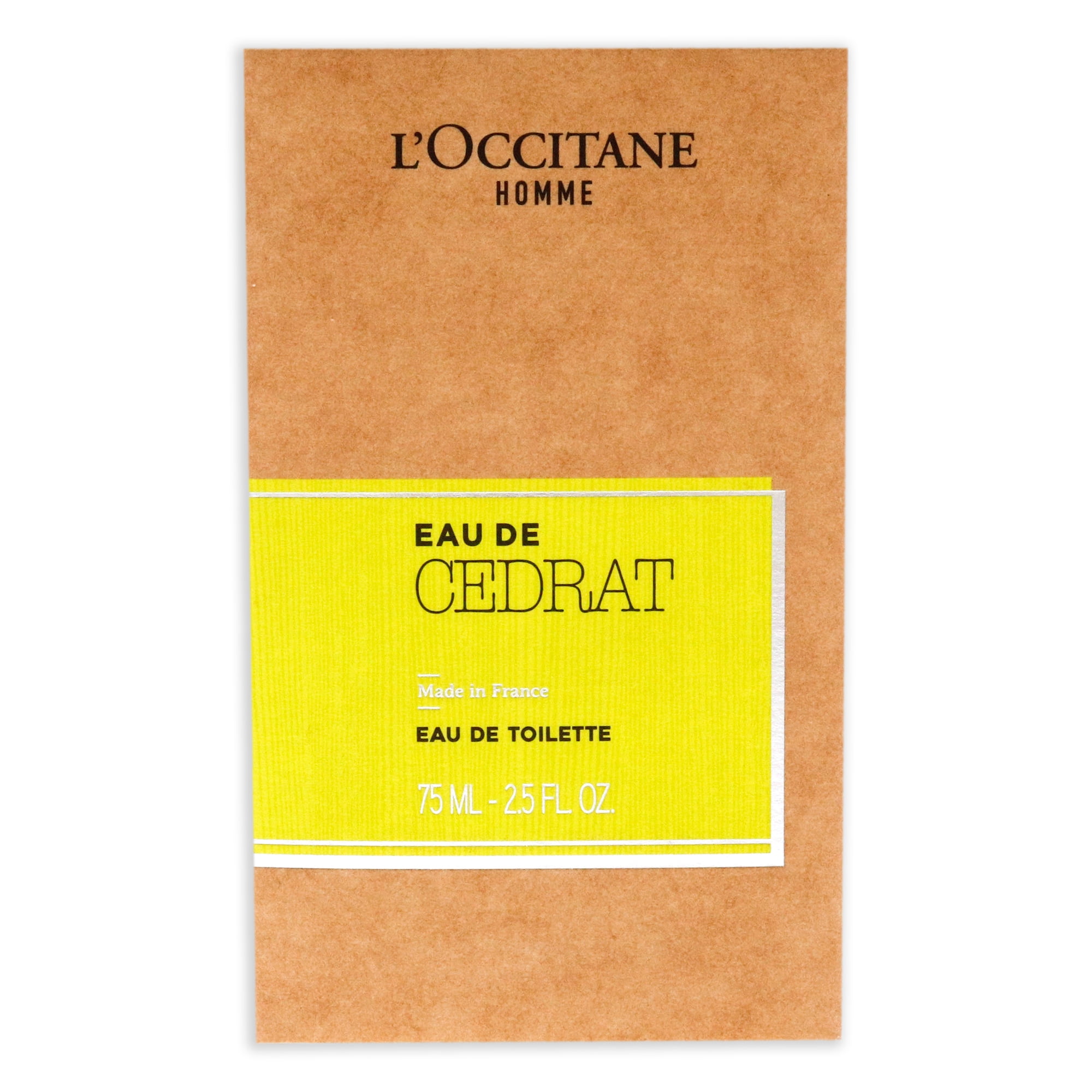 L'Occitan Eau de Toilette・CEDRAT 2本セット L'occitane Eau de Cedrat - Eau de Toilette Spray, Citrus