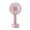 Pink, variant on Blateno Mini Handheld Fan, Portable Hand Fan with USB Rechargeable, Battery Operated Pocket Fan, 3 Speeds Adjustable, 2 IN 1 Small Personal Fan for Women Girls Travel Outdoor