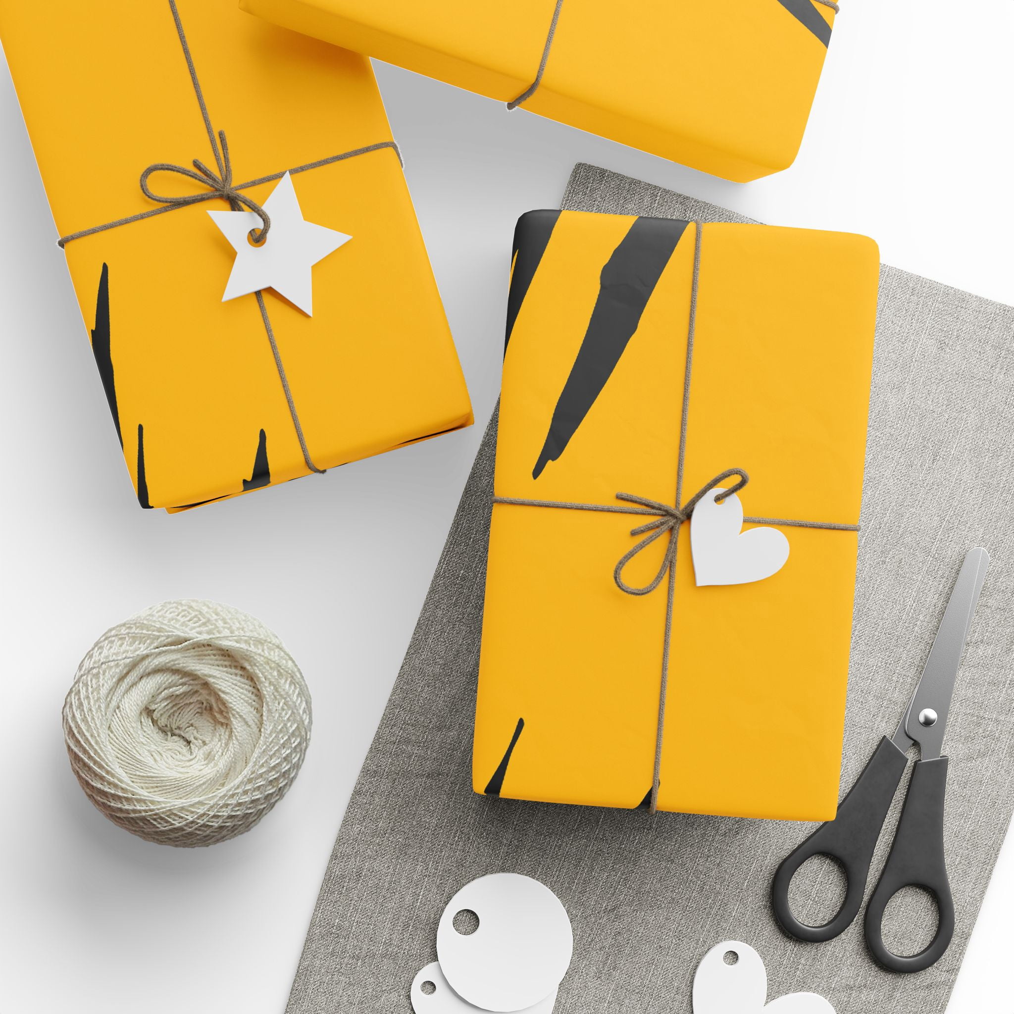 Effete Feline Claw Marks Scratch Gift Wrap Papers