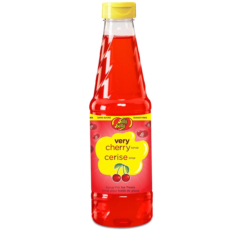 jelly belly jb15731 sugarfree very cherry syrup adds flavor to snow