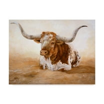Kathy Winkler 'Easy Rider Cows' Canvas Art