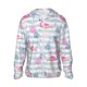 thumbnail image 1 of Fotbe Flamingo and Pineapple Chaqueta con Protección Solar UPF 50+ para Hombre y Mujer, Camisa con Capucha y Bolsillos-Small, 1 of 7