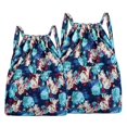 thumbnail image 1 of Mochila de gran capacidad con cordón, bolsa de compras portátil plegable para mujer, bolsa de viaje ligera para exteriores, 1 of 1