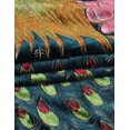 thumbnail image 5 of WeHello-Women's Coverups Burnt-out Velvet Cardigan Casual Outfit Long Cover Up Velvet Kimono（JYPF-27）, 5 of 7