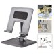 thumbnail image 1 of Compacte Desktop Opvouwbare Laptopstandaard ABS Telefoonhouder voor Thuiskantoor Gris Macarena Soporte plegable para computadora portátil, 1 of 8